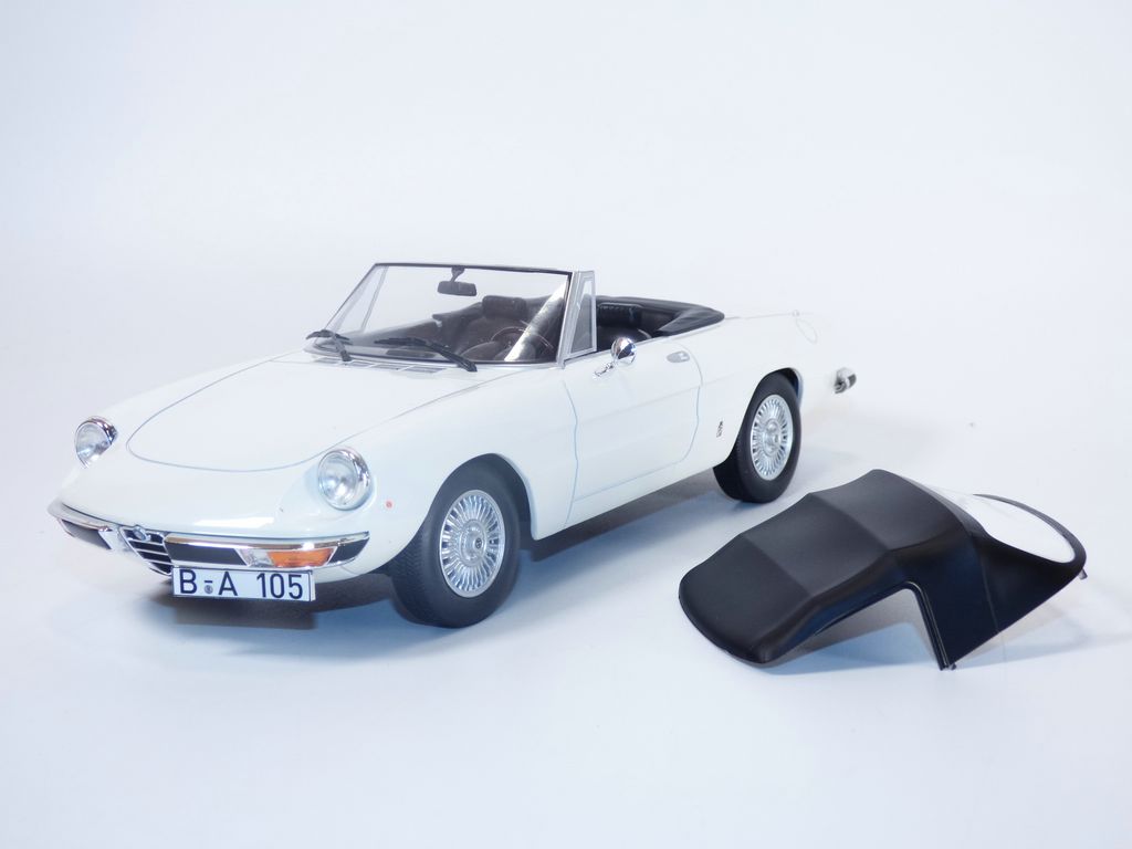 Alfa Romeo 2000 Spider White 1978 1/18 3551091878827 | eBay