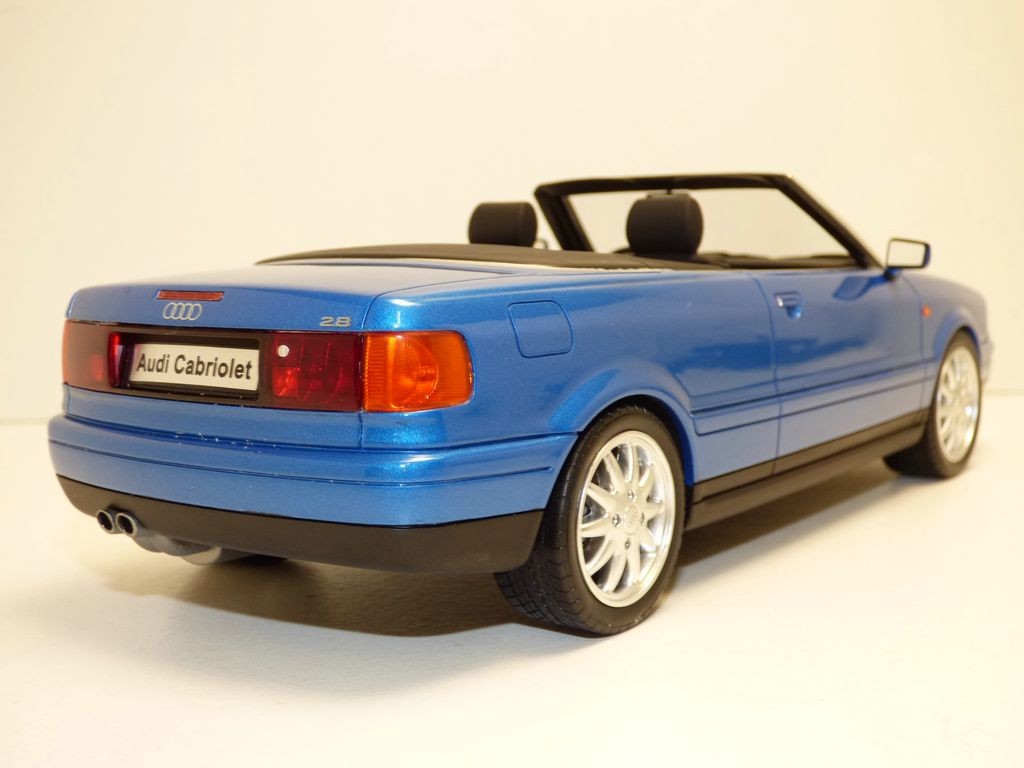 Audi 80 Cabriolet 2 8 Bleu Kingfisher 1 18 B3 Ebay