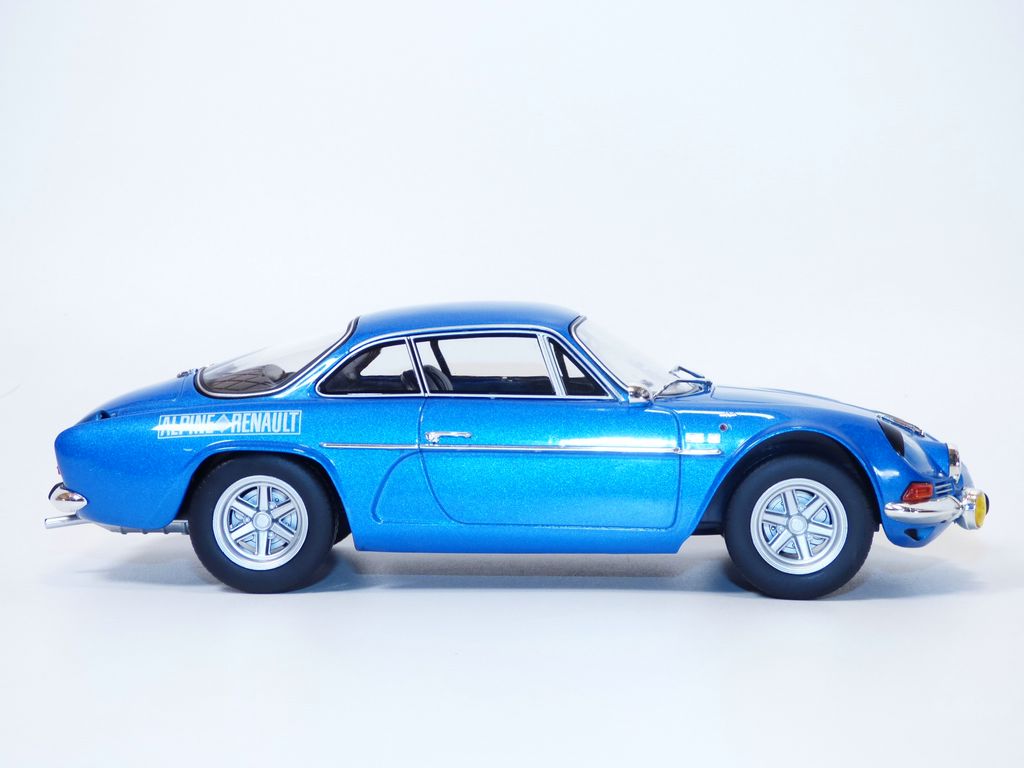 Renault Alpine A110 1600 S 1969 – Solido 1/18, Grise, état Proche Du Neuf
