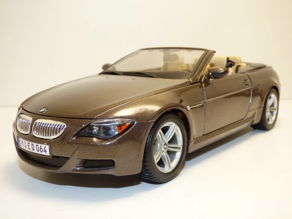 Details About Bmw M6 Cabriolet Marron 118 E64m