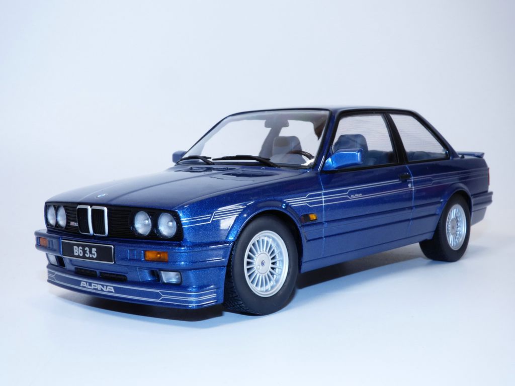 Bmw Alpina B6 3.5 Bleu 1/18 E30-image