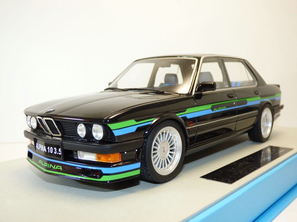 Bmw Serie 5 E28 Alpina B10 3 5 Noir 1 18 715235279854 Ebay