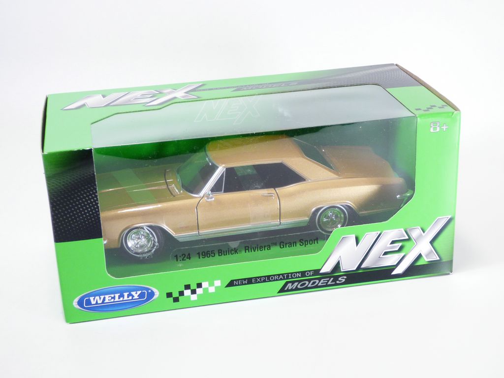 BUICK RIVIERA Gran Sport gold 1965 1/24 | eBay