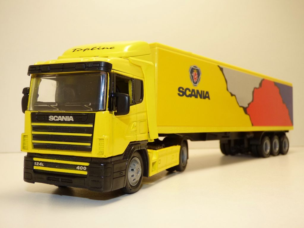 Camion Remorque Scania R124 400 1 43e Camions Maquettes Et Modelisme Camion Remorque Scania R124 400 1 43e Camions Maquettes Et Modelisme