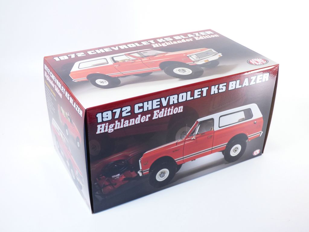 CHEVROLET BLAZER K5 HIGHLANDER edition orange 1/18 | eBay