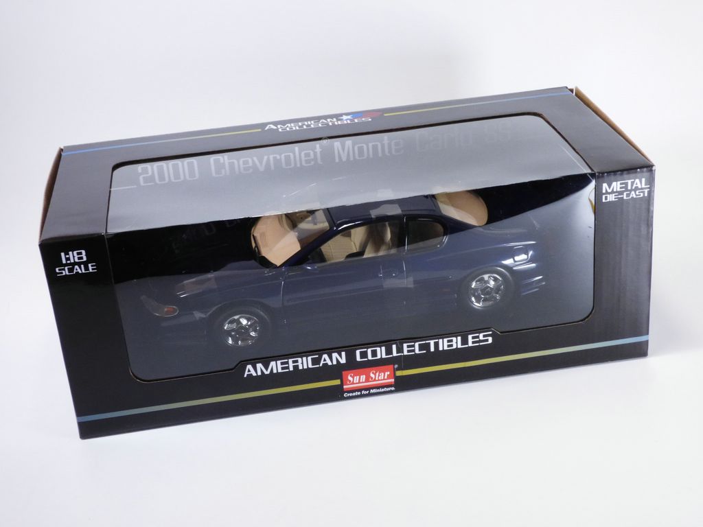 CHEVROLET MONTE CARLO SS bleu Navy 2000 1/18 | eBay