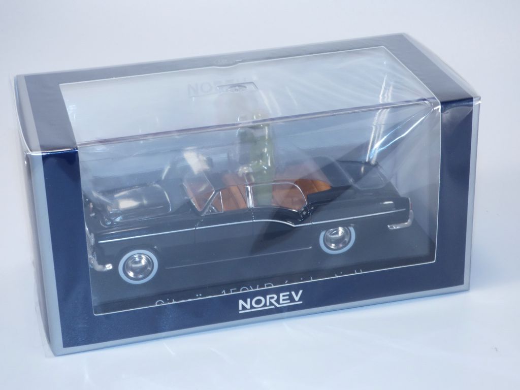 CITROËN 15CV Présidentielle 1968 Avec Figurine Général De Gaulle - Norev 1/43 - Collection