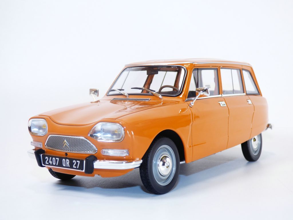 CITROEN AMI 8 break orange ténéré 1/18 AMI8 3551091816744| eBay