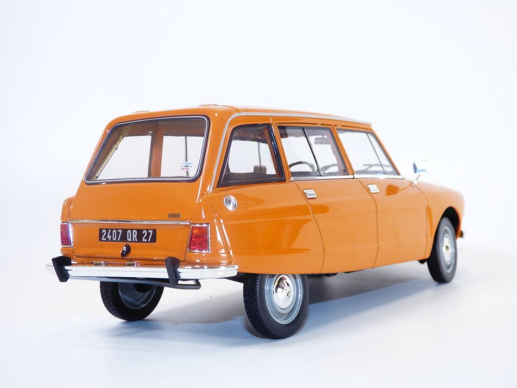 CITROEN AMI 8 break orange ténéré 1/18 AMI8 | eBay