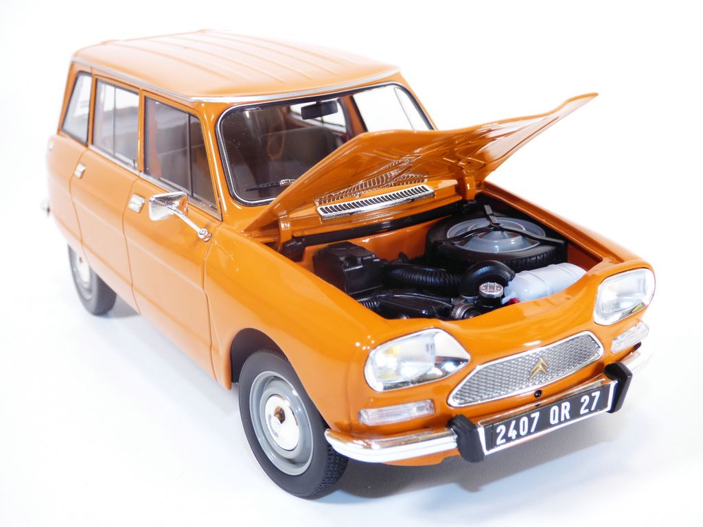 CITROEN AMI 8 break orange ténéré 1/18 AMI8 | eBay