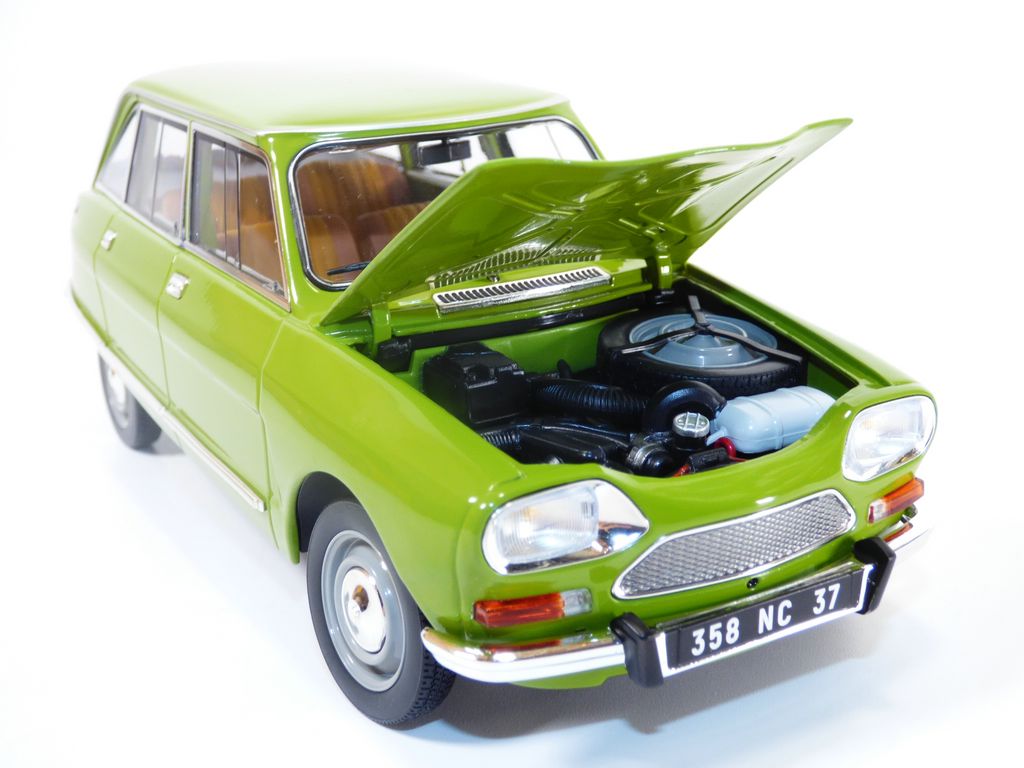 CITROEN AMI 8 CLUB vert Iris 1/18 AMI8 3551091816775| eBay