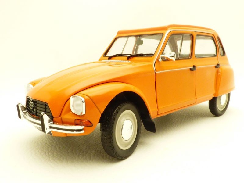 citroen 2cv orange