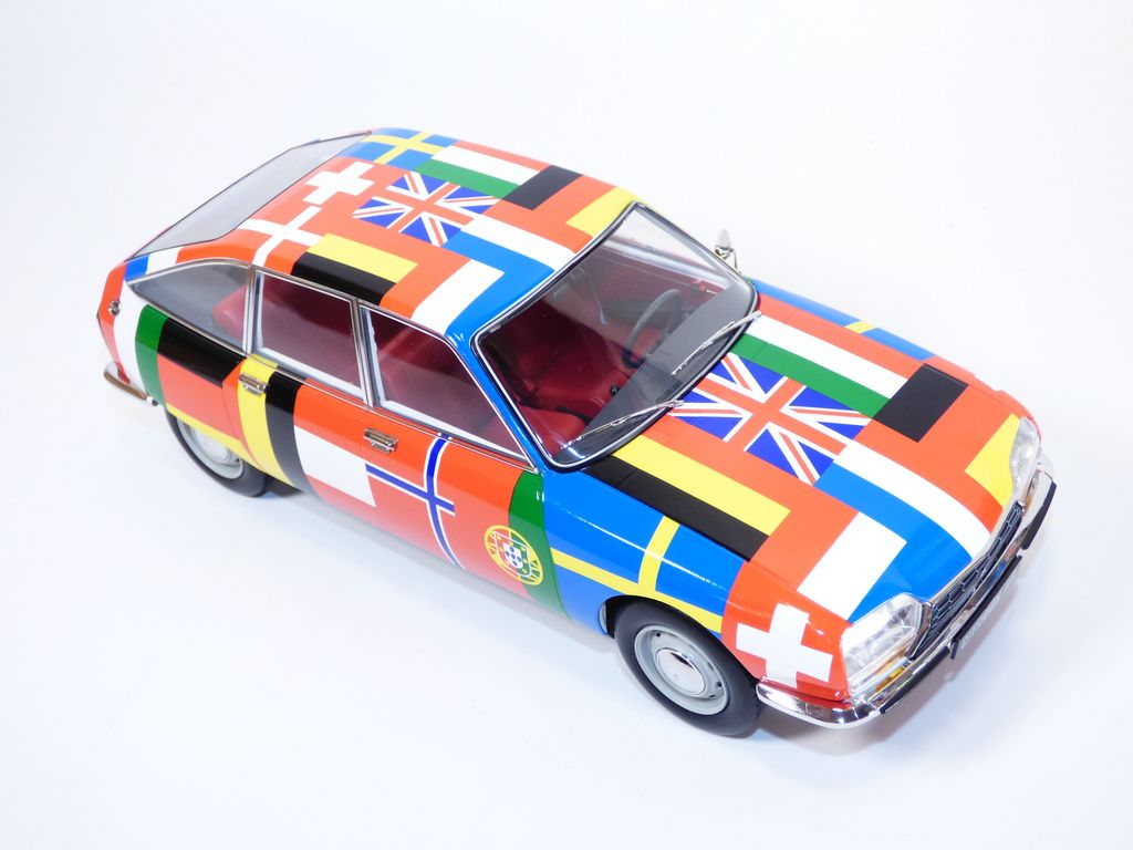 Norev Citroen GS Flags 2nd Version 1972 1/18 181667 | eBay