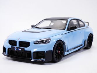 BMW M2 PERFORMANCE bleu Zandvoort 1/18 2024 série 2 G87 Solido S1812901 3663506042591