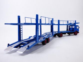 CAMION porte auto MAN F7 1970 bleu 1/43 transporteur de voitures Ixo TTRX034 4895102345403 B0FGZ4Q4RQ