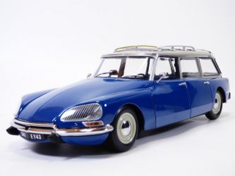 CITROEN DS21 break bleu Danube 1970 1/18 Norev 181772 3551091817727 DS 19 20 21 23