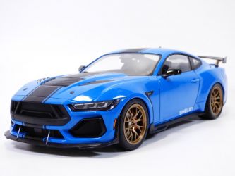 FORD MUSTANG SHELBY GT500 Super Snake bleu Grabber 1/18 2025 Solido S1812803 B0FVG7DHSM 3663506042881