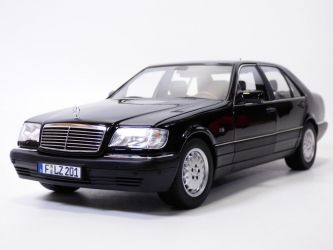 MERCEDES Classe S S600 V12 berline noir Obsidian 1997 1/18 W140 Norev 183045 3551091830450 B0GBZ3JD7R Limousine