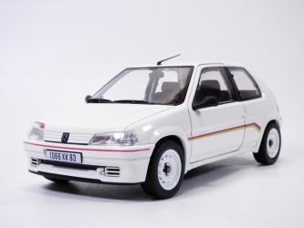 PEUGEOT 106 RALLYE 1.3l blanc 1993 1/18 Norev 184920 3551091849209