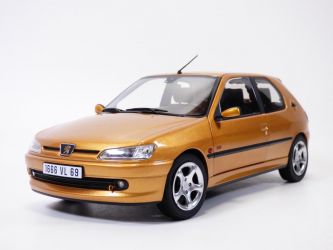 PEUGEOT 106 RALLYE 1.3l blanc 1993 1/18 Norev 184920 3551091849209