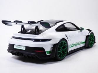 PORSCHE 911 - 992 GT3 RS blanc & vert Python 1/12 2022 CARRERA RS 2.7L tribute Norev 127535 3551091275350