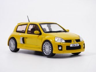 RENAULT CLIO V6 jaune Sirius 1/43 2003 Solido S4318102 3663506044557 MKII