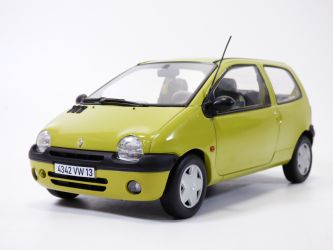 RENAULT TWINGO 1 phase 2 jaune Anis 1998 1/18 Norev 185299 3551091852995 B0GBY656PT