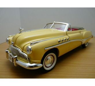 BUICK ROADMASTER CABRIOLET CREME 1/18 MOTORMAX 73116 MOTOR MAX CONVERTIBLE BEIGE
