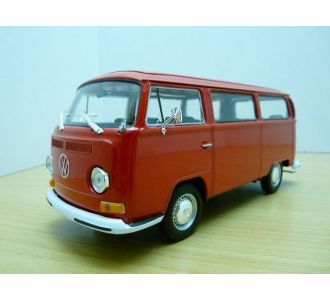 VW COMBI T2 rouge Kombi Volkswagen 1/24 WELLY 22472 red ROT ROSSO ROJO
