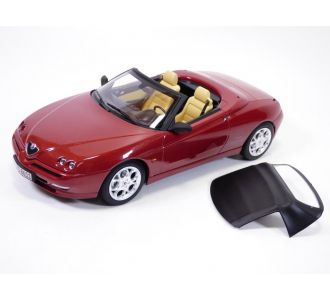 ALFA ROMEO SPIDER 916 rouge Proteo 1/18 1999 Norev 187854 3551091876544