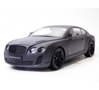 BENTLEY CONTINENTAL SUPERSPORTS ANTHRACITE 1/18 WELLY 18038 GRIS GREY 2007 4045591046996