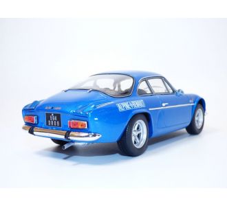 Berlinette ALPINE RENAULT A110 1600S bleu 1/18 side logo Norev 185307 3551091853077 B09S6X65KC