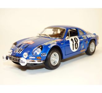 Alpine Renault Berlinette A110 N°18 Monte Carlo 1973 1/18 Maisto 31850 Renault 1/18 Miniature 0090159318507