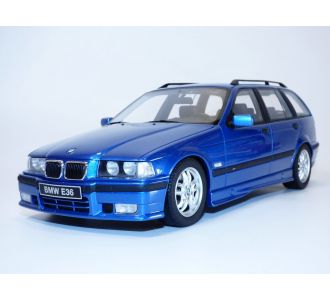 BMW 328i Touring E36 bleu Pack M 1/18 OTTO MOBILE OTTO MODELS OT358 9580010209485 325TDS 318TDS 318i 320i 325i break