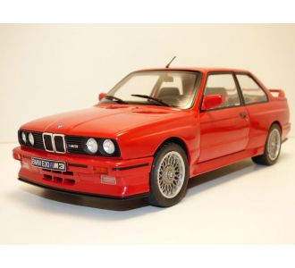 BMW SERIE 3 M3 E30 ROUGE 1986 1/18 SOLIDO S1801502 BRILLIANTROT 3663506004520