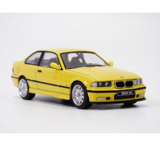 BMW M3 jaune Dakar 1/43 1999 E36 coupé Solido S4315203 3663506037207