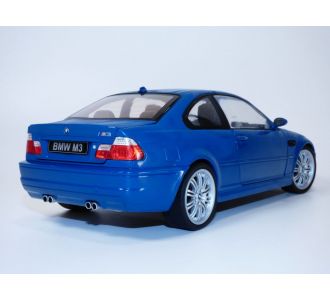 BMW M3 E46 bleu Laguna seca 1/18 2000 SOLIDO S1806502 3663506010842