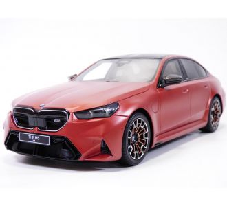 BMW M5 orange Peable beach glacé 1/18 2025 G90 G60 GT Spirit GT966 9580010316595 série 5 er series