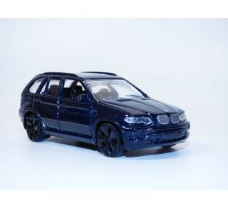 BMW X5 bleu nuit X53 1/43