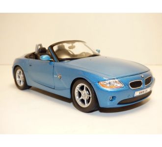 BMW Z4 CABRIOLET BLEU METALLISE 1/24 WELLY 22421 E85 ROADSTER 3.0L 4062095344311 B07RLVVW58