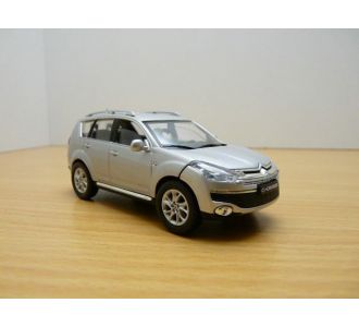 CITROEN CCROSSER GRIS METALLISE 2007 1/43 SOLIDO 143329 C-CROSSER C CROSSER SUV 4x4