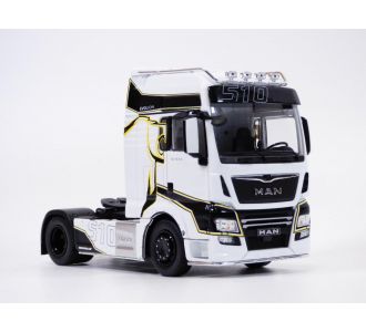 Camion MAN TG XXL D38 blanc 2020 1/43 Ixo TR197.22 semi remorque tracteur seul 4895102343263