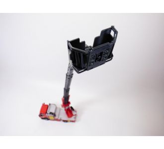 Camion POMPIER grande échelle RENAULT D16 EPC RIFFAUD 1/43 Burago 18-32019 4893993320196