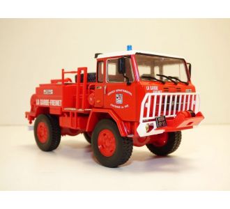 CAMION POMPIER IVECO UNIC 75PC LA GARDE FRENET 1977 1/43 ATLAS ALTAYA 37