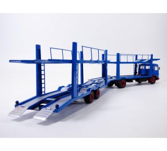 CAMION porte auto MAN F7 1970 bleu 1/43 transporteur de voitures Ixo TTRX034 4895102345403 B0FGZ4Q4RQ
