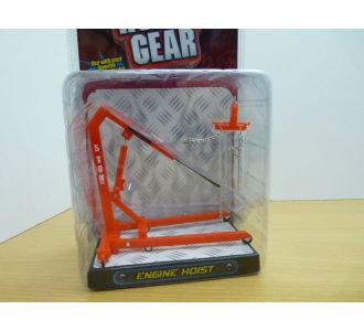 CHEVRE D'ATELIER GRUE DE LEVAGE ENGINE HOIST OUTILS DE GARAGE MECANICIEN MOBILE ECHELLE 1/24 MINIATURE DIORAMA ACCESSOIRES HOBBY GEAR 18435R CRAFMASTER