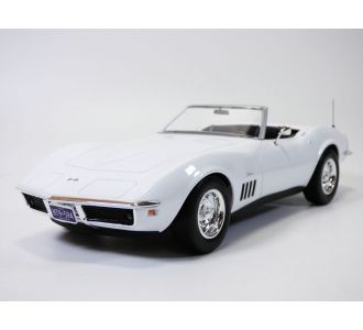CHEVROLET CORVETTE C3 cabriolet blanc Can Am 1/18 1969 NOREV 189038 3551091890386 B0D5BDBWG5