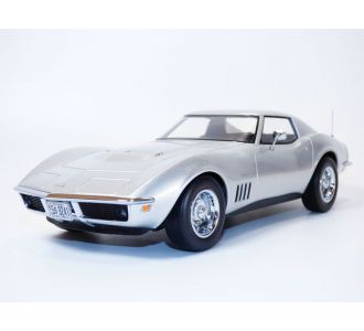CHEVROLET CORVETTE C3 gris métallisé 1/18 1969 NOREV 189032 3551091890324 B0BPR647PD