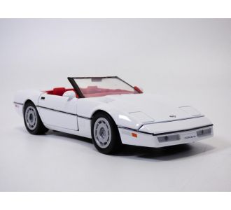 CHEVROLET CORVETTE C4 cabriolet blanc 1986 1/24 MotorMax 73298 661732732982