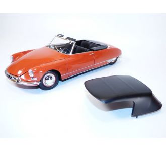 CITROEN DS19 cabriolet rouge Corail 1/18 1961 Norev 181599 3551091815990 B09S6S39TD